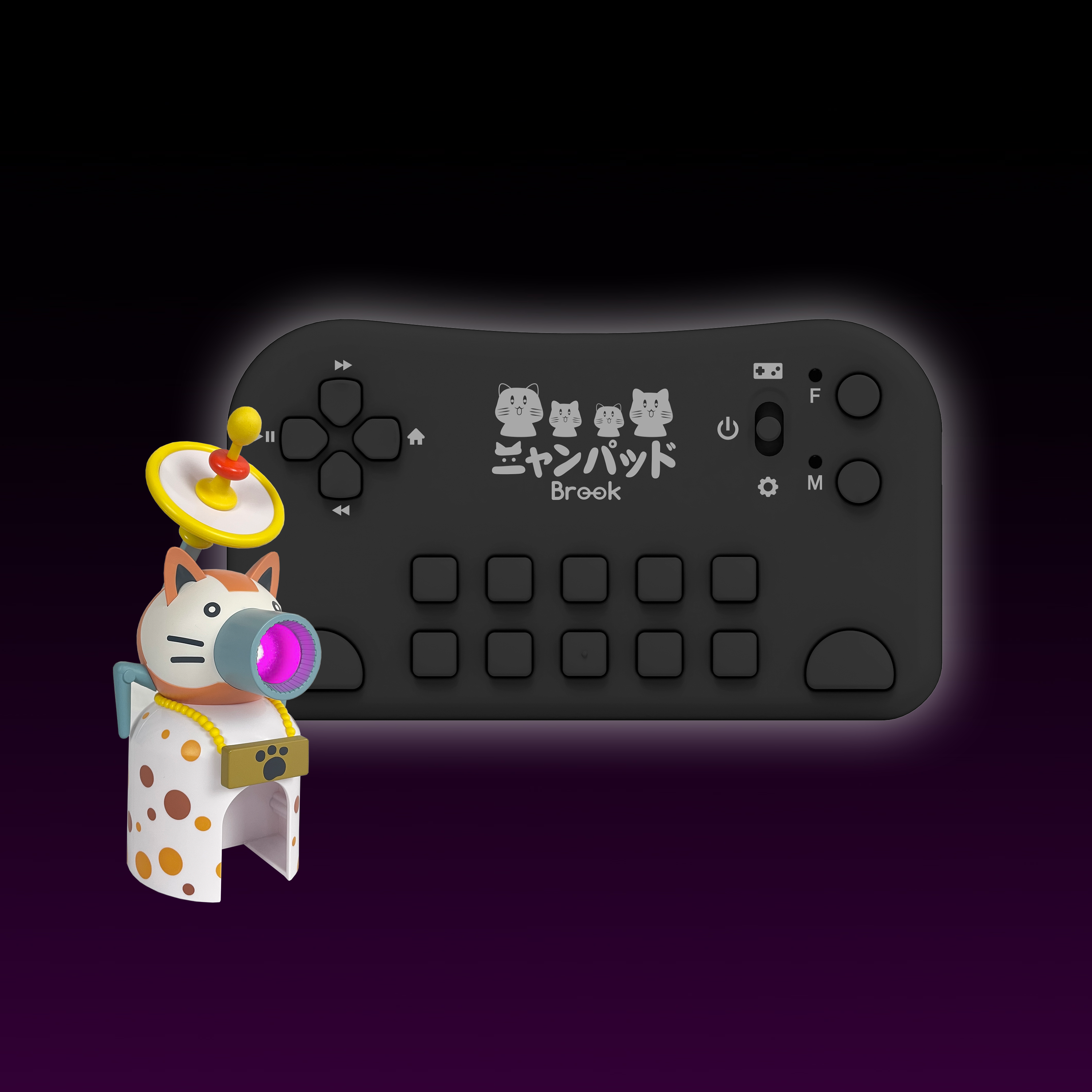 Brook Cat CPU Plus - にゃんこ大戦争 Brook ニャンパッド Cat CPU Plus (限定販売、特典付き) – BrookGaming