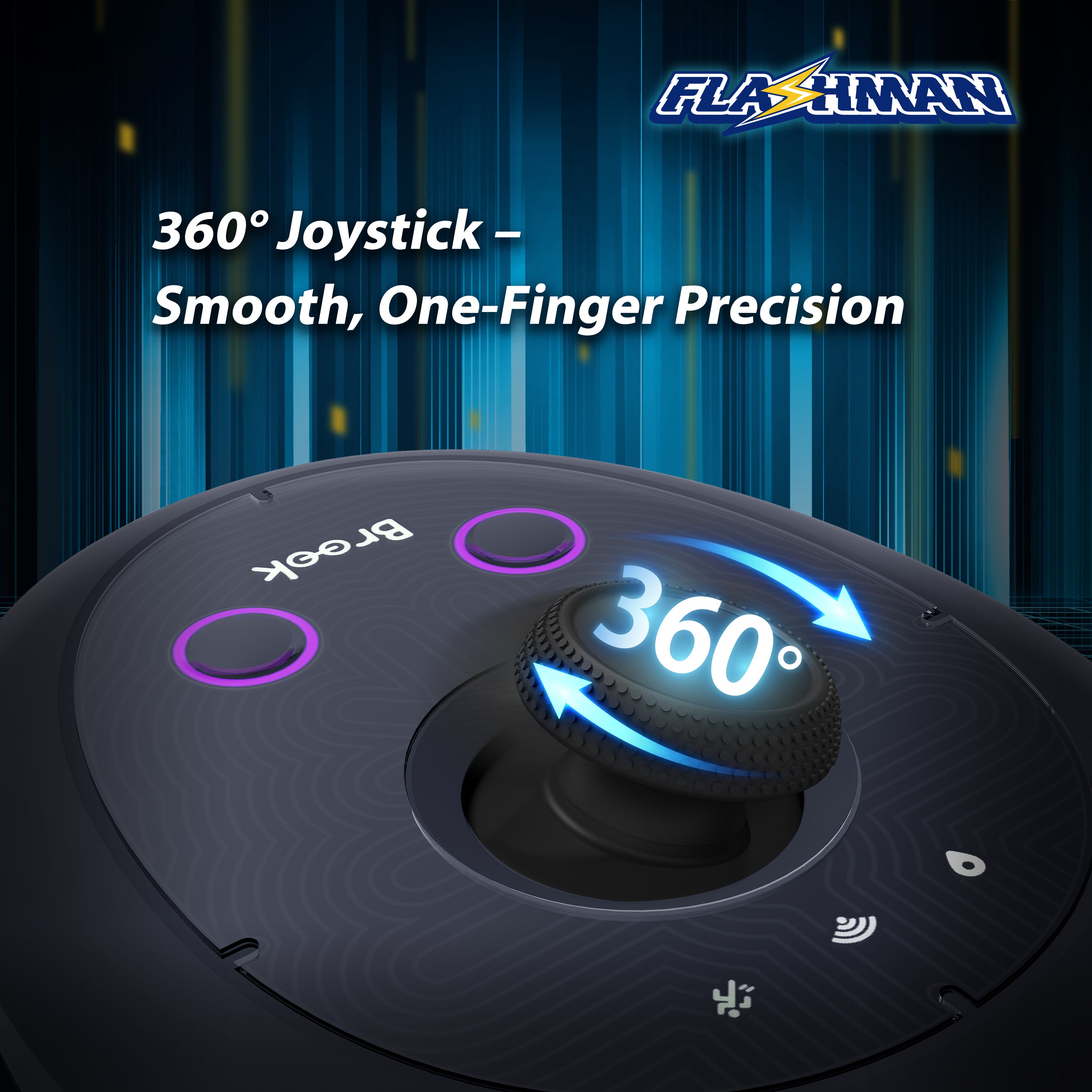 Brook Flashman Virtual GPS Joystick with Keychain【Exclusive Version】