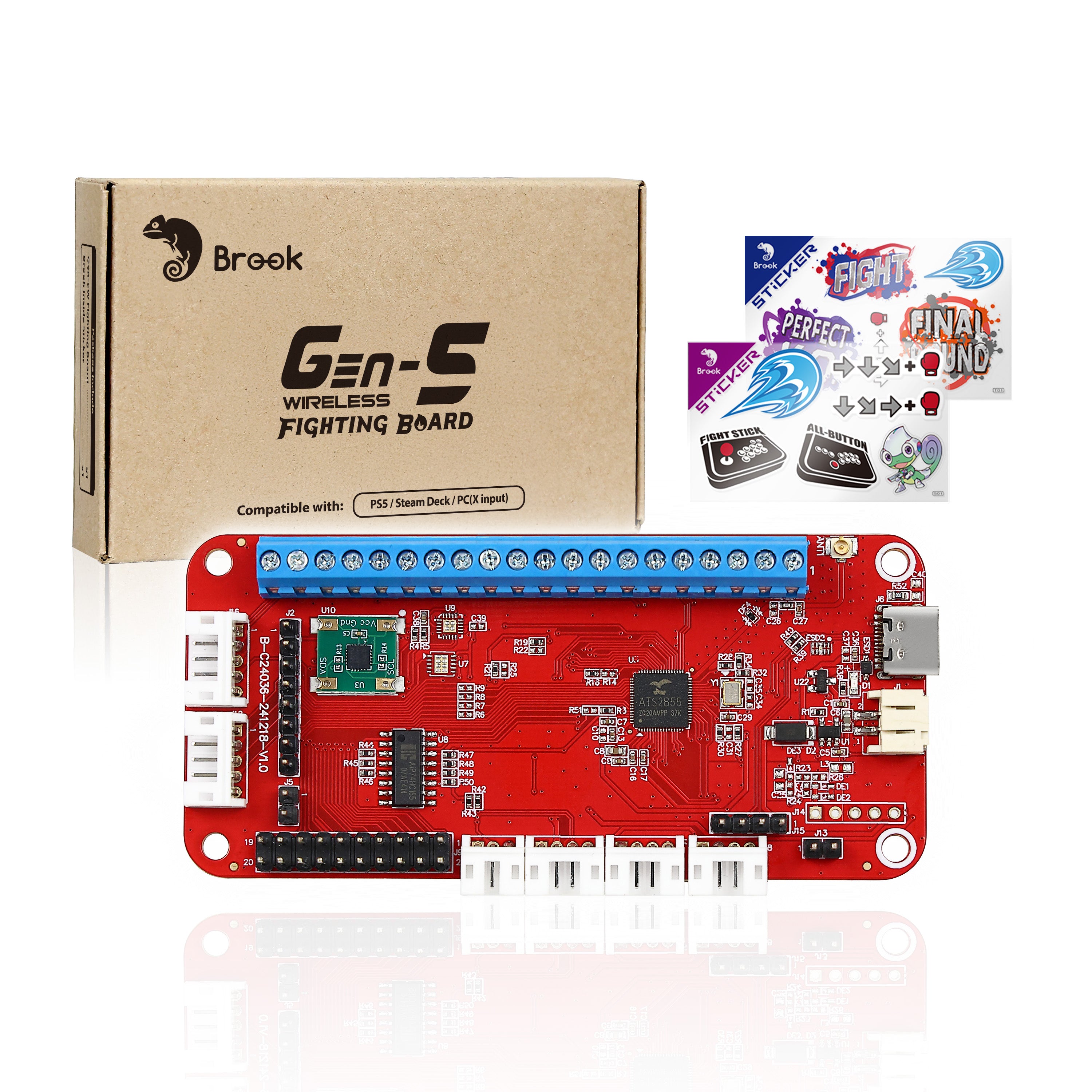 Brook Gen-5W Fighting Board with Sticker【Exclusive Version】