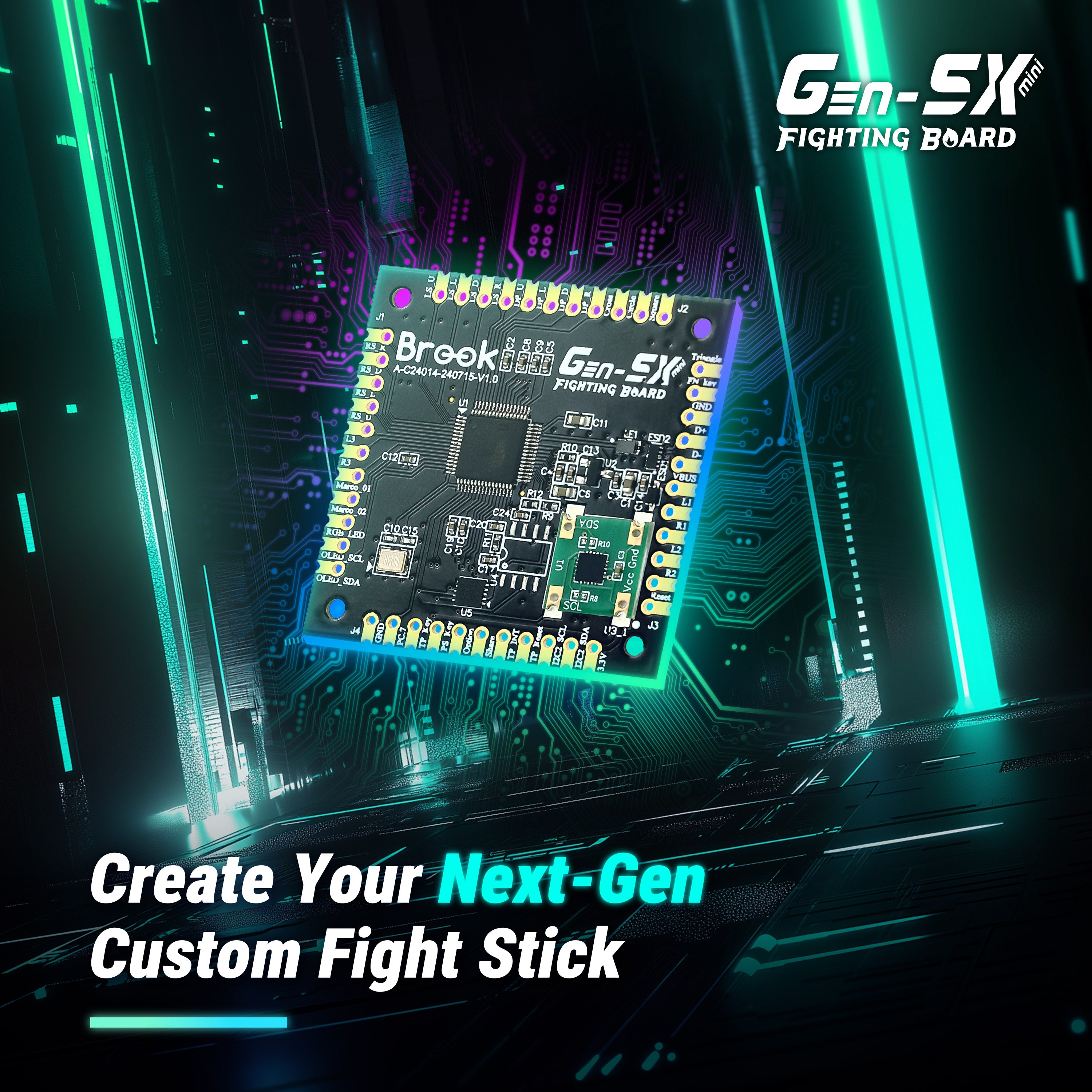Brook Gen-5X Mini Fighting Board