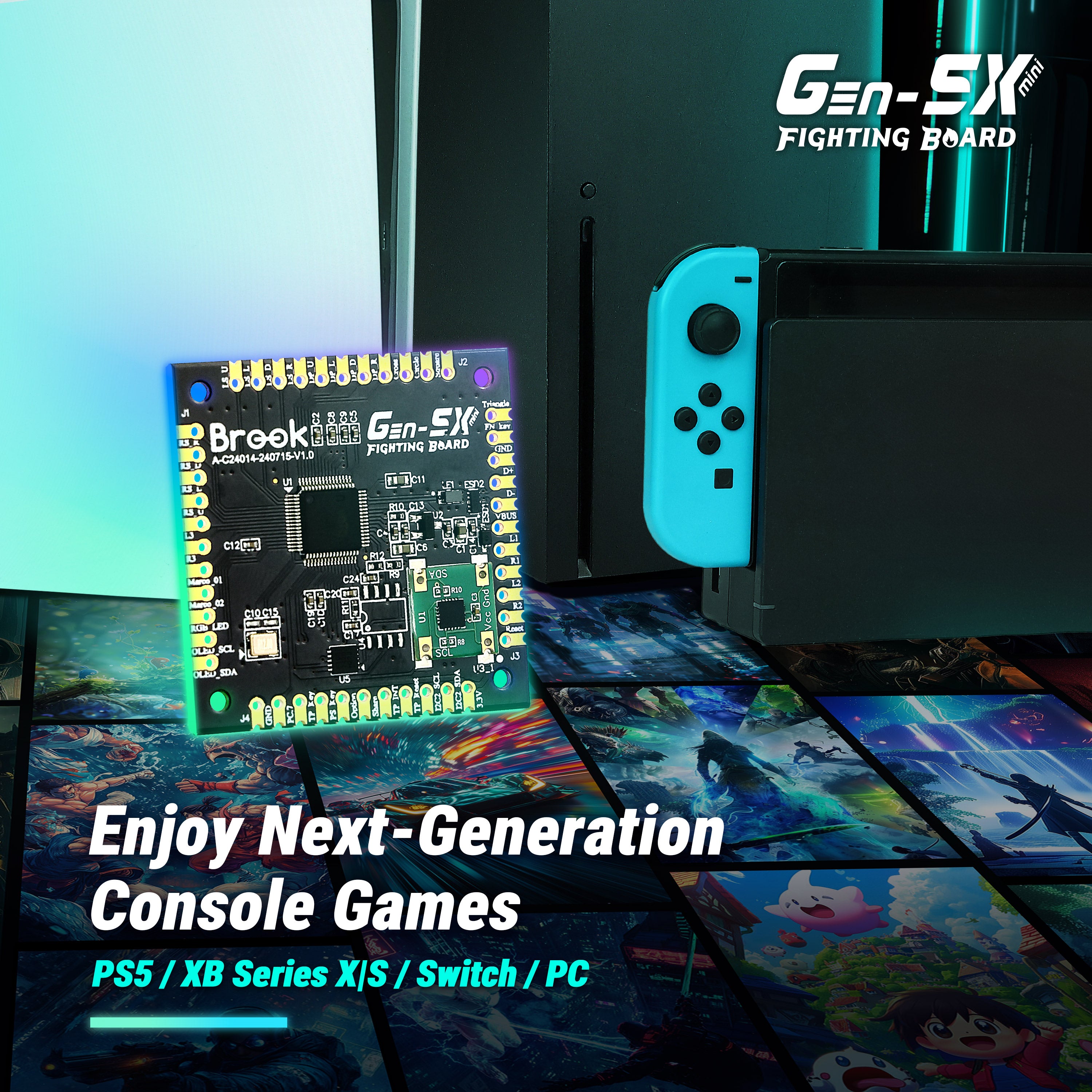 Brook Gen-5X Mini Fighting Board