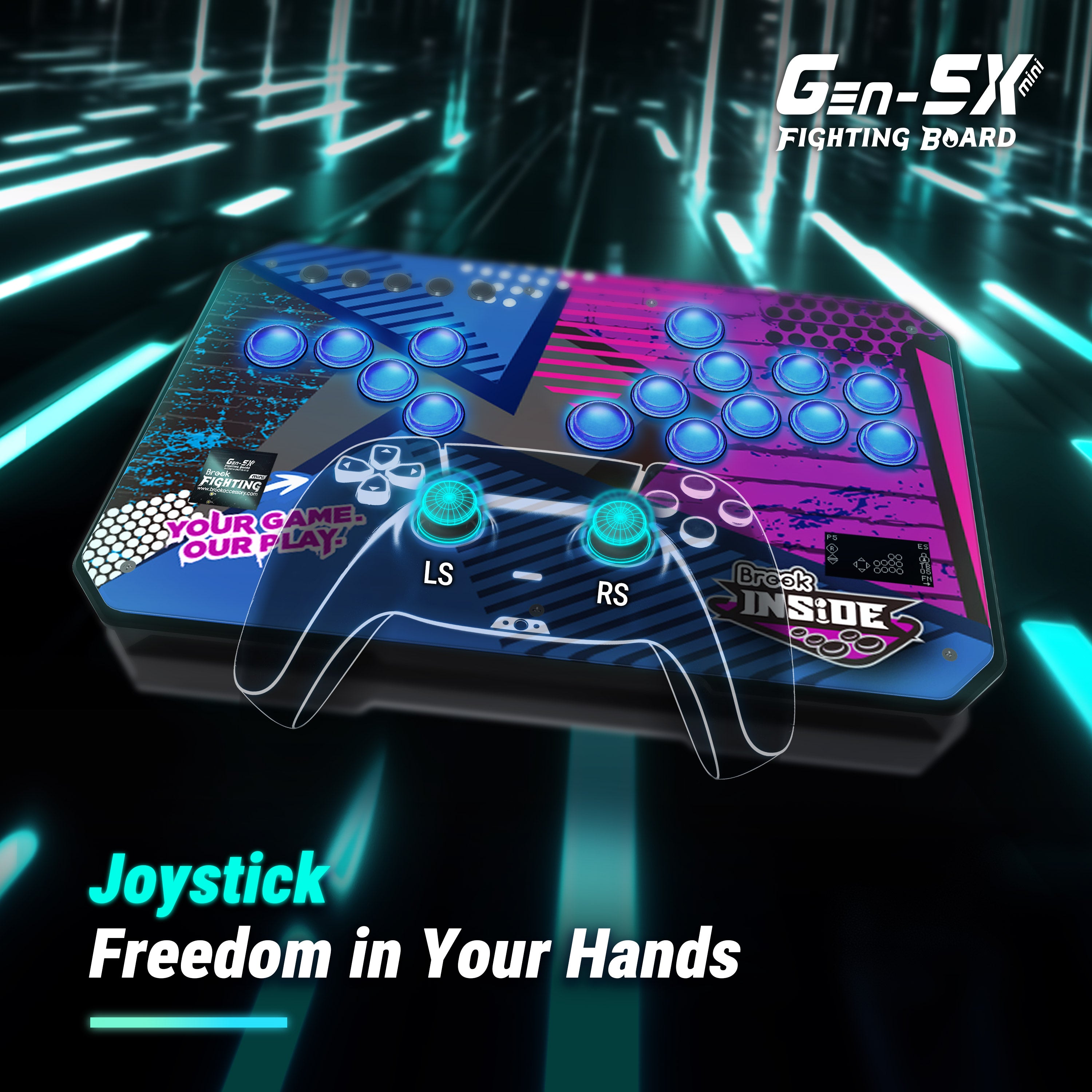 Brook Gen-5X Mini Fighting Board