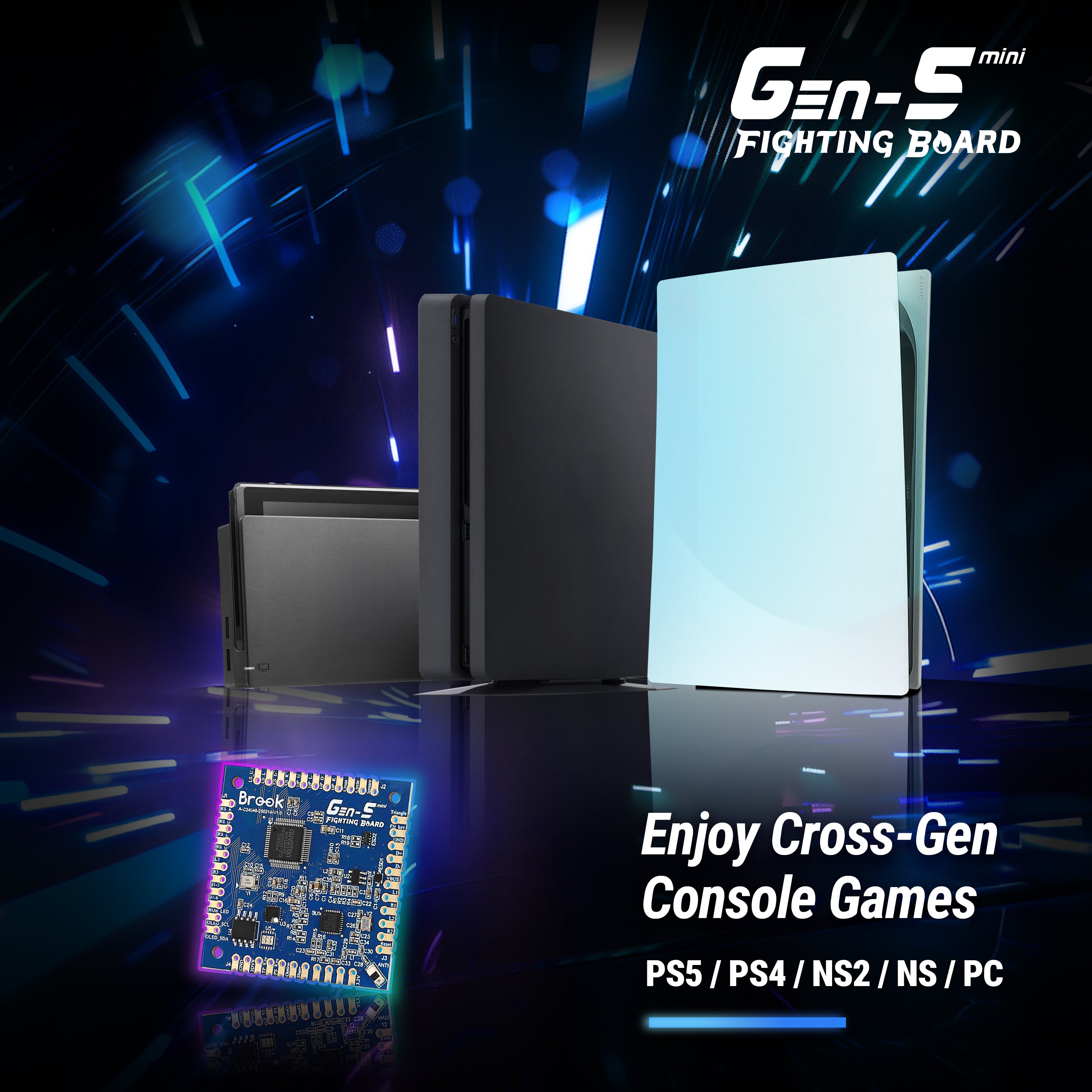 Brook Gen-5 Mini BT Fighting Board