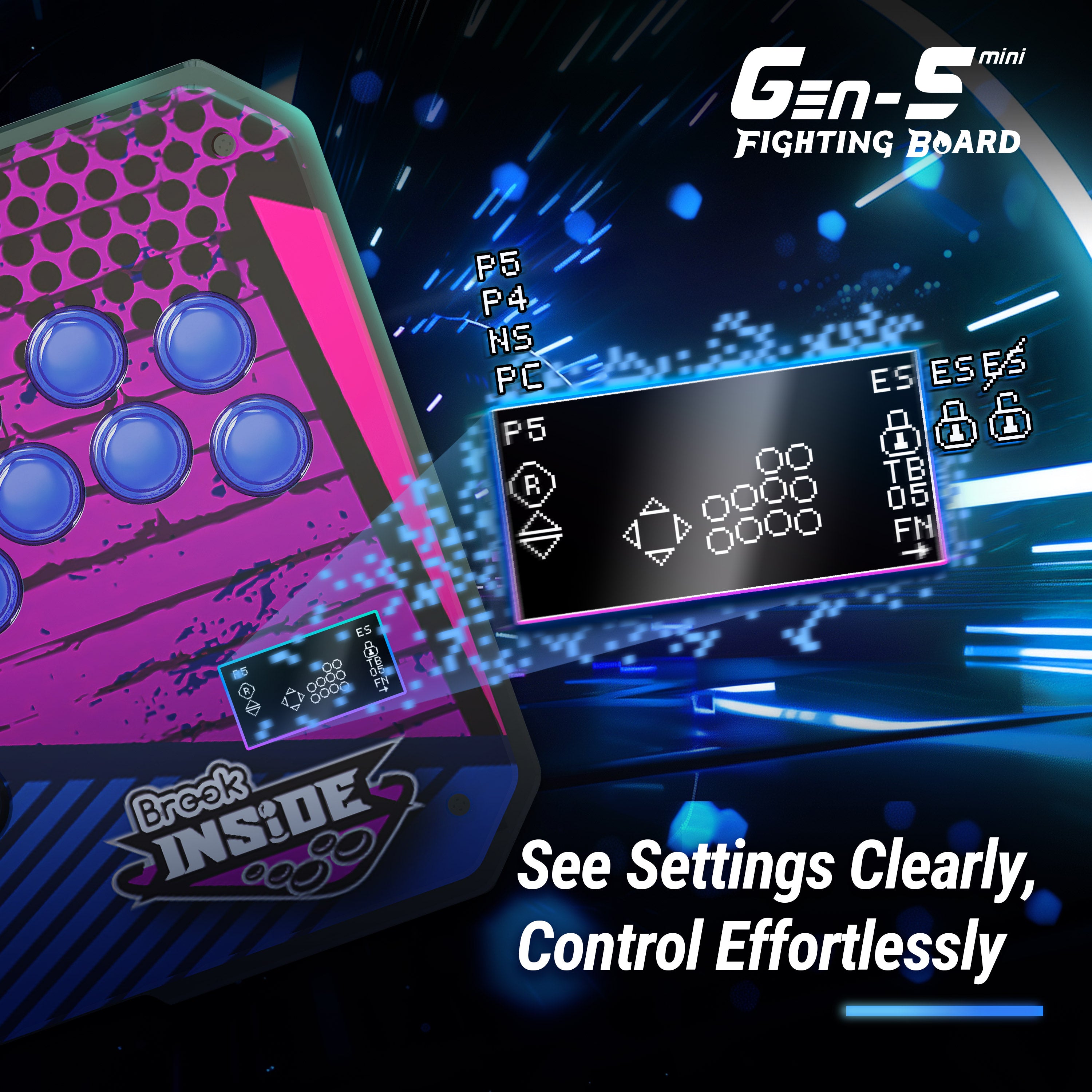 Brook Gen-5 Mini BT Fighting Board