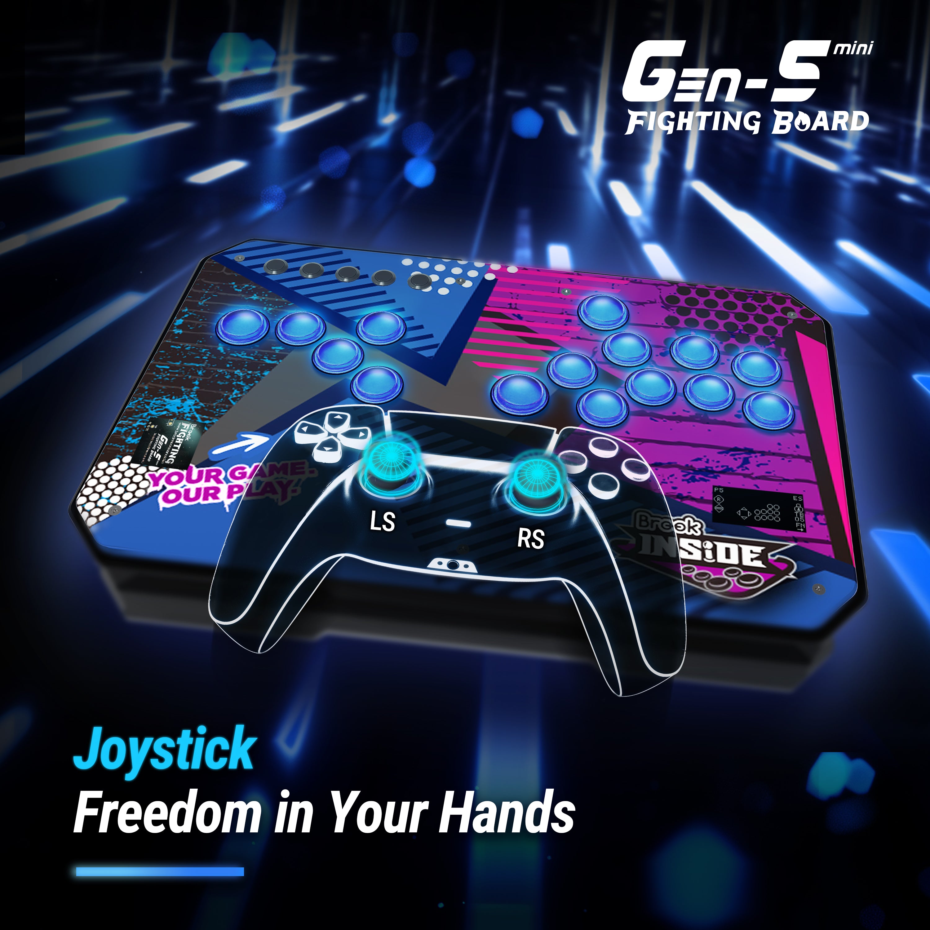 Brook Gen-5 Mini BT Fighting Board