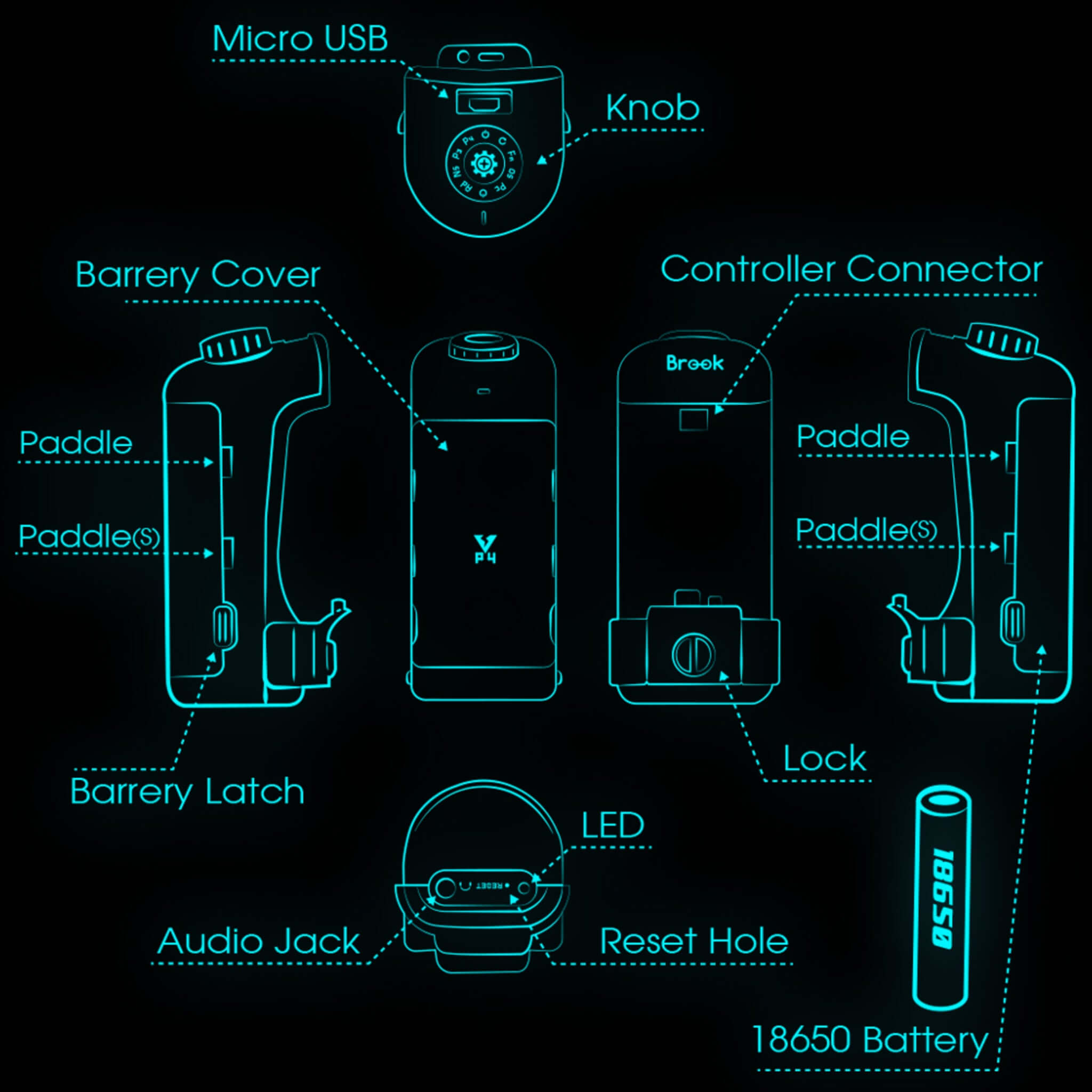 Brook Marine no Battery