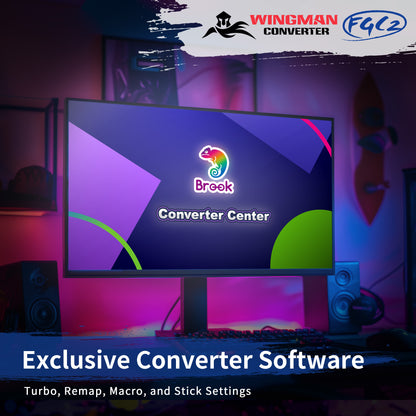 (Presale) Brook Wingman FGC2 Converter With Keychain