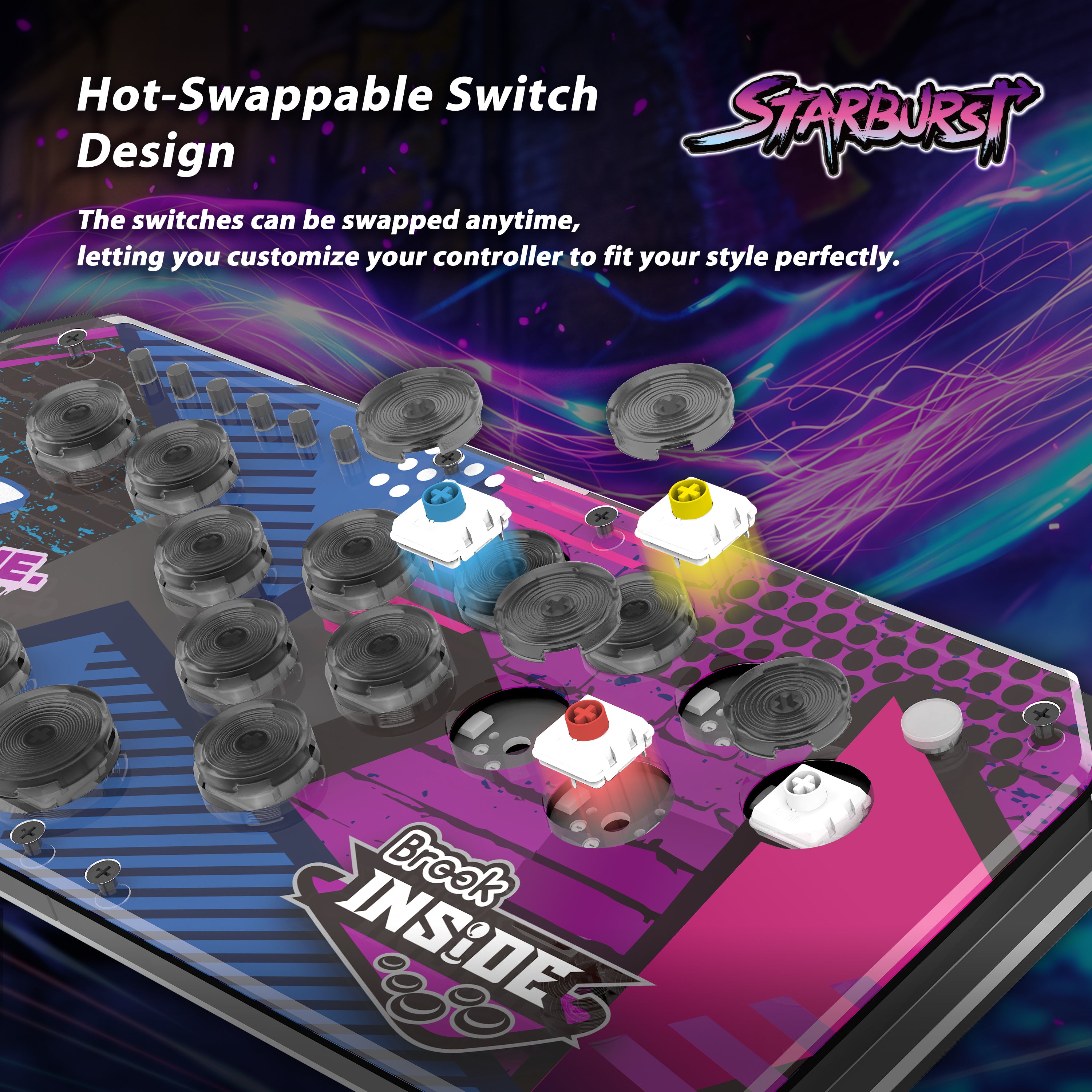 (Pre-sale) Brook Fighter Starburst All-Button Arcade Controller