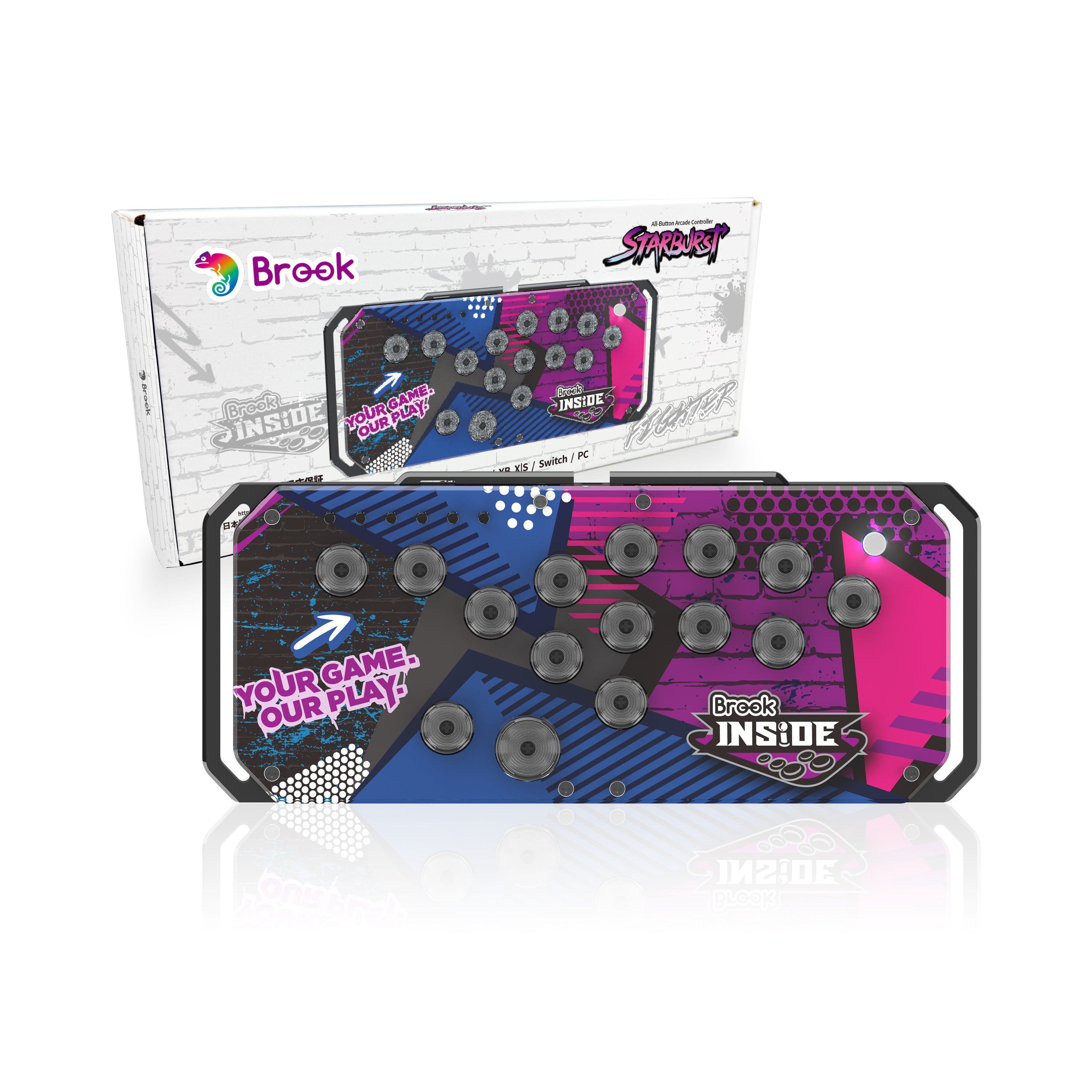 (Pre-sale) Brook Fighter Starburst All-Button Arcade Controller